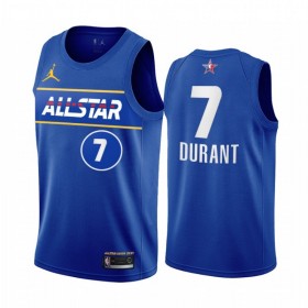 Camiseta Hombre NBA Brooklyn Nets Kevin Durant 7 2021 All-Star Jordan Brand Azul Swingman